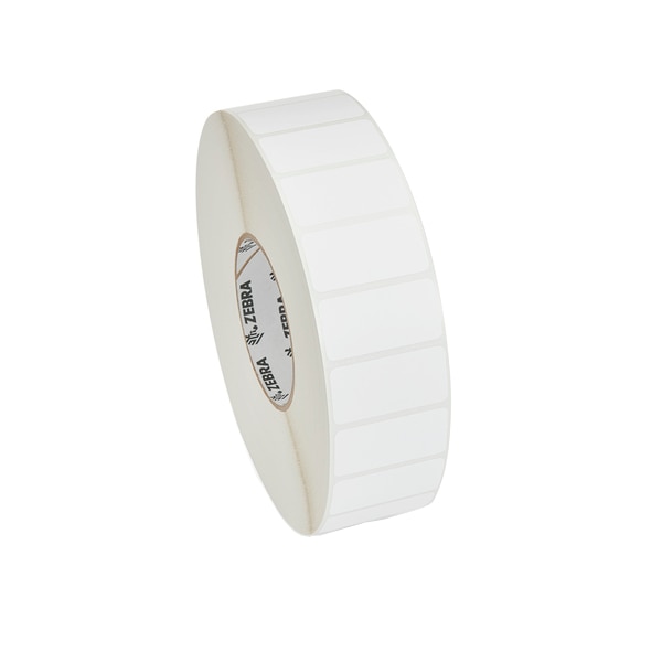 Zebra Label, Paper, 2 x 1in, Direct Thermal, Z-Perform 2000D, 3 in core