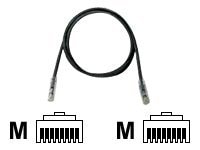 Panduit TX6 PLUS patch cable - 5 ft - black