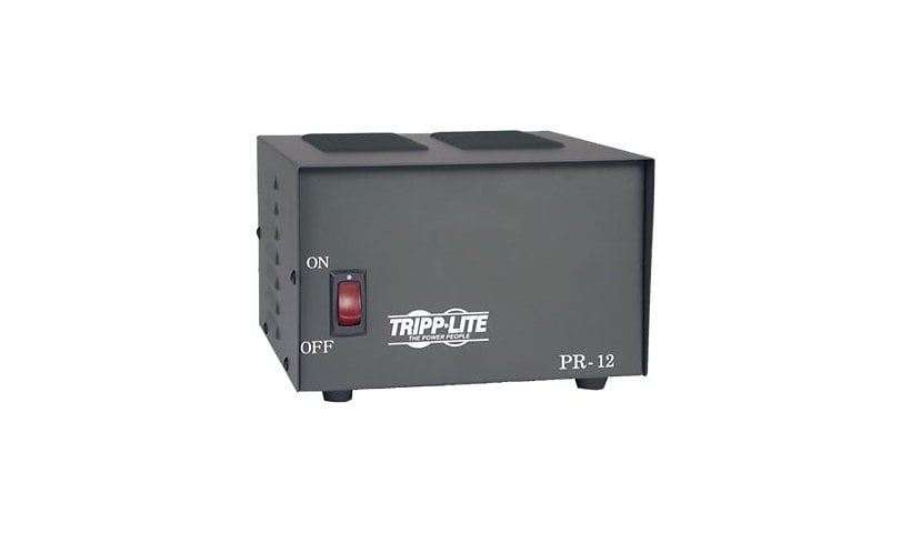 Tripp Lite DC Power Supply 12A 120VAC to 13.8VDC AC to DC Conversion TAA GSA - power adapter