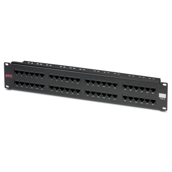 Thumbnail 2 of 6 for APC 48 Port Cat6 Network Patch Panel