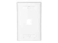 C2G Premise Plus Multimedia Keystone Wall Plate - mounting plate