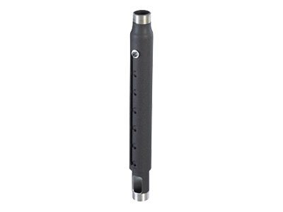 Chief 2-3' Adjustable Extension Column - 1 inch Increments - Black
