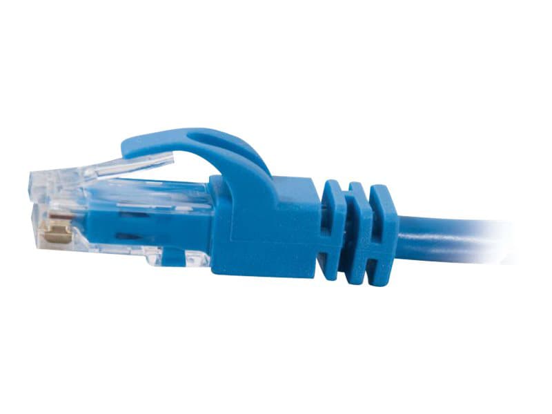 C2G 14ft Cat6 Snagless Unshielded (UTP) Ethernet Cable - Cat6 Network Patch Cable - PoE - Pack of 25 - Blue
