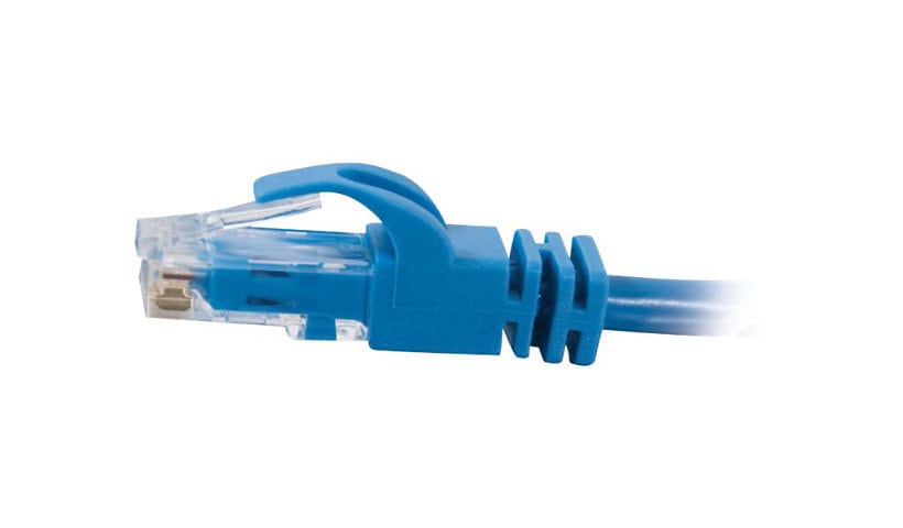 C2G 14ft Cat6 Snagless Unshielded (UTP) Ethernet Cable - Cat6 Network Patch Cable - PoE - Pack of 25 - Blue