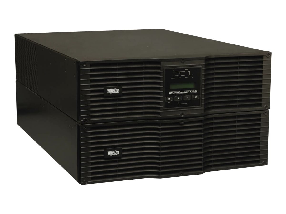 Tripp Lite UPS Smart Online 8000VA 7200W Rackmount 8kVA 208/240V 230V USB DB9 Manual Bypass Hot Swap 6URM - UPS - 7.2 kW