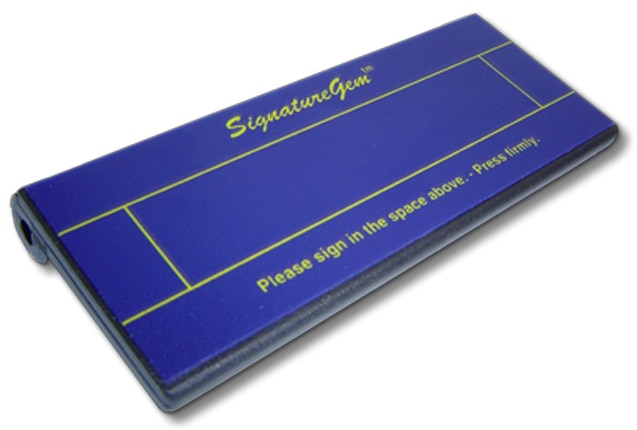Thumbnail 2 of 2 for Topaz SignatureGem 1x5 T-S261-PLB-R - signature terminal - serial