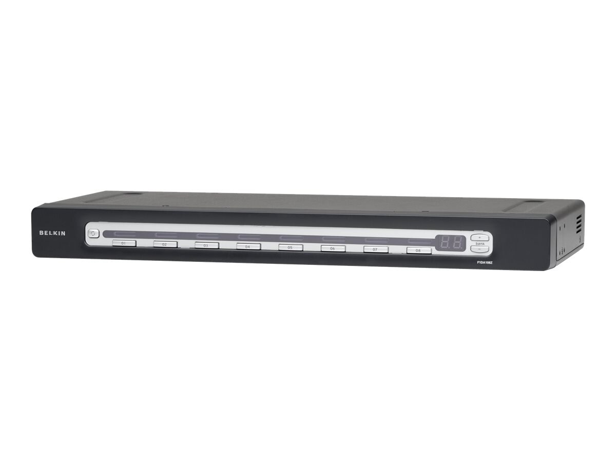 Belkin OmniView PRO3 8-Port PS/2 & USB KVM *Switch Add IP Access F1DP101M