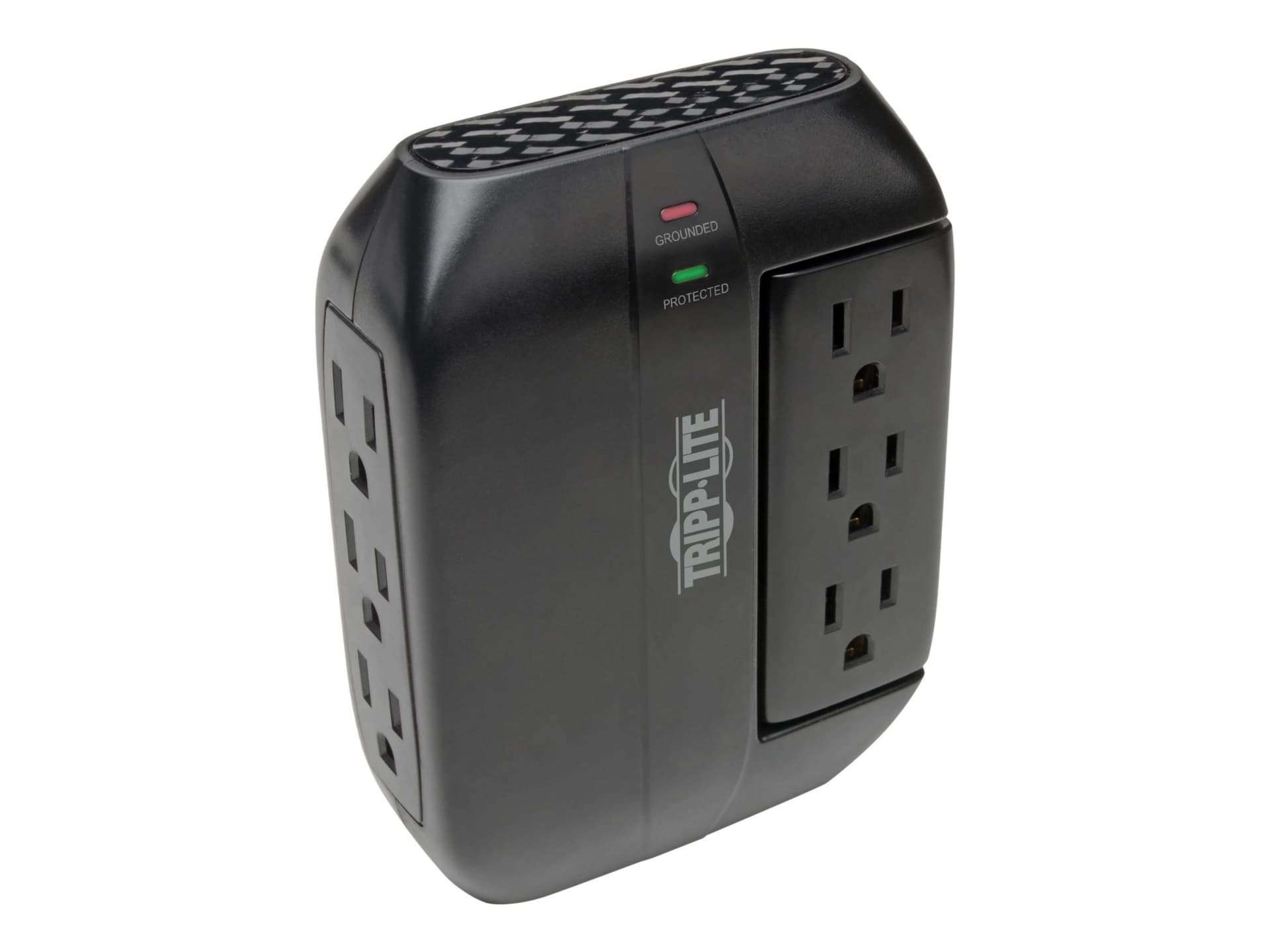 Tripp Lite Surge Protector 3 Rotatable Outlets 3 Stationary Side Outlets