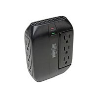 Tripp Lite Surge Protector 3 Rotatable Outlets 3 Stationary Side Outlets