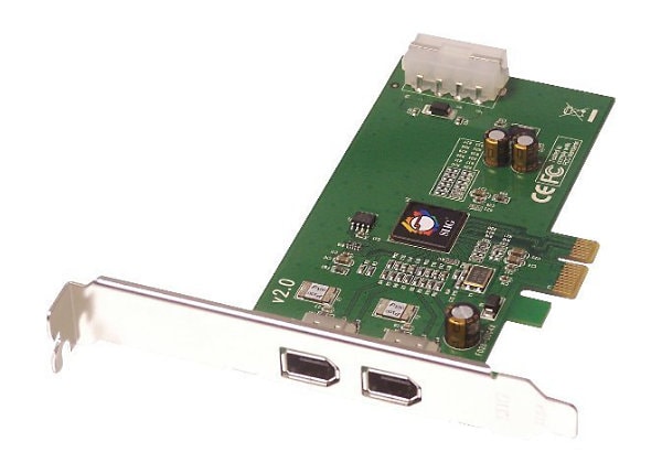 SIIG FireWire 2-Port PCIe - FireWire adapter