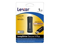 Lexar JumpDrive Secure II Plus - USB flash drive - 1 GB