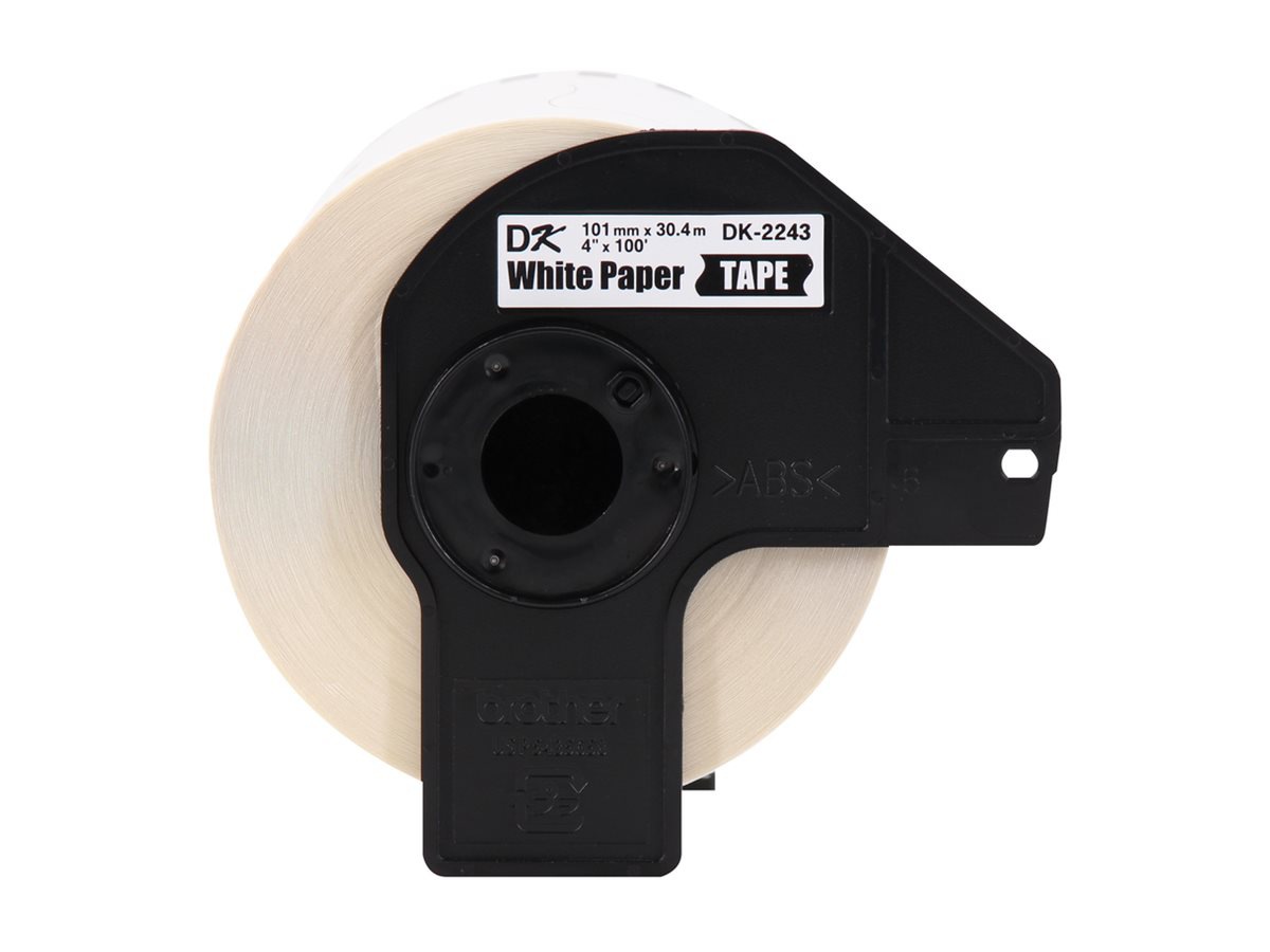 Brother DK2243 - continuous labels - 1 roll(s) - Roll (10.1 cm x 30.4 m)