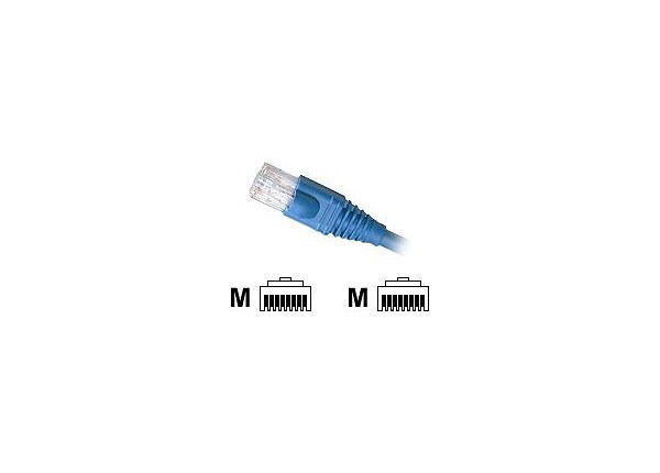 Leviton eXtreme 6+ - patch cable - 15 ft - blue