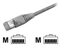 Leviton eXtreme 6+ - patch cable - 10 ft - gray