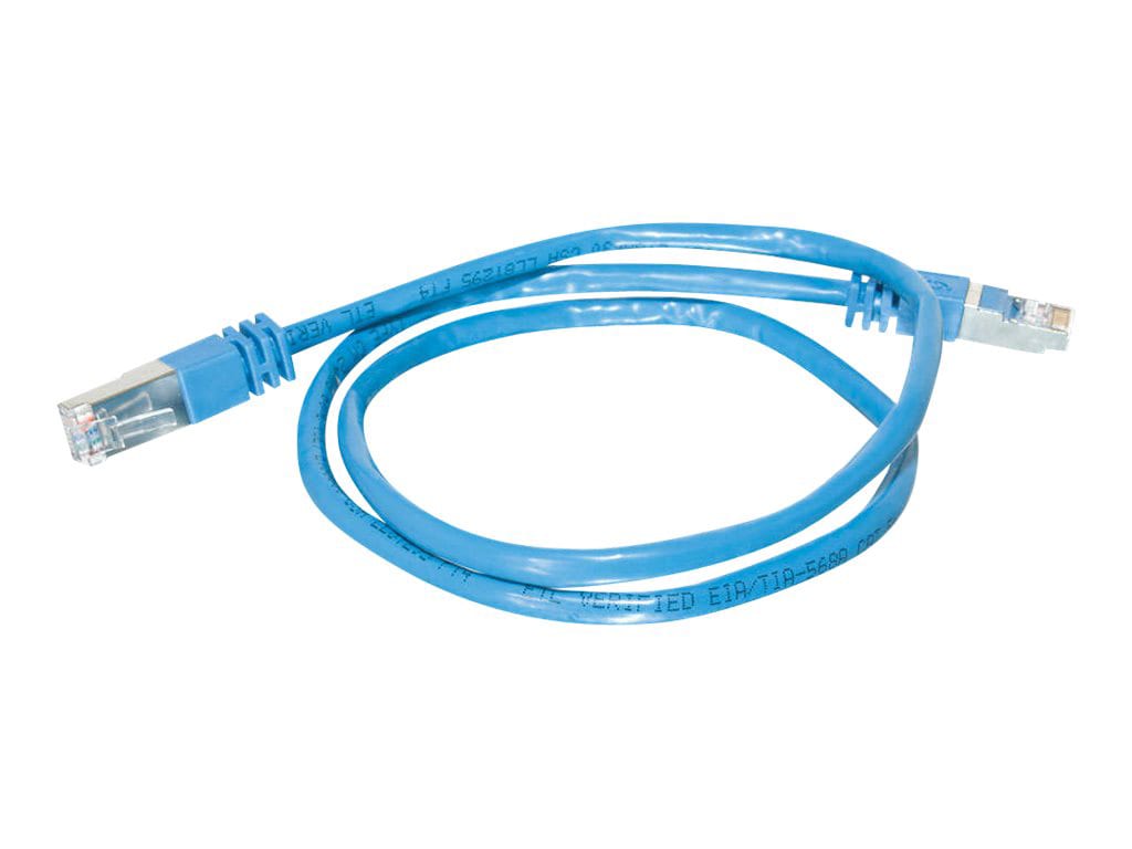 C2G 10ft Cat5e Snagless Shielded (STP) Ethernet Cable