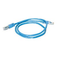 C2G 10ft Cat5e Snagless Shielded (STP) Ethernet Cable - Cat5e Network Patch Cable - PoE - Blue