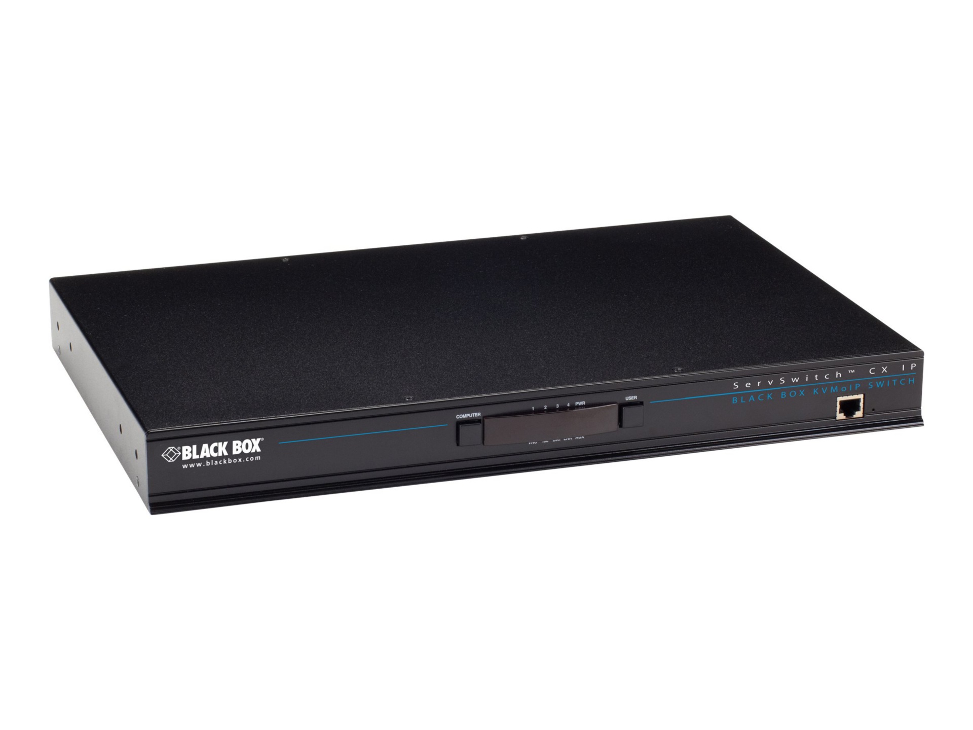 Black Box ServSwitch CX with IP - KVM / audio switch - 24 ports