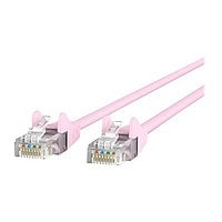 Belkin Cat6 14ft Pink Ethernet Patch Cable, UTP, 24 AWG, Snagless, Molded, RJ45, M/M, 14'