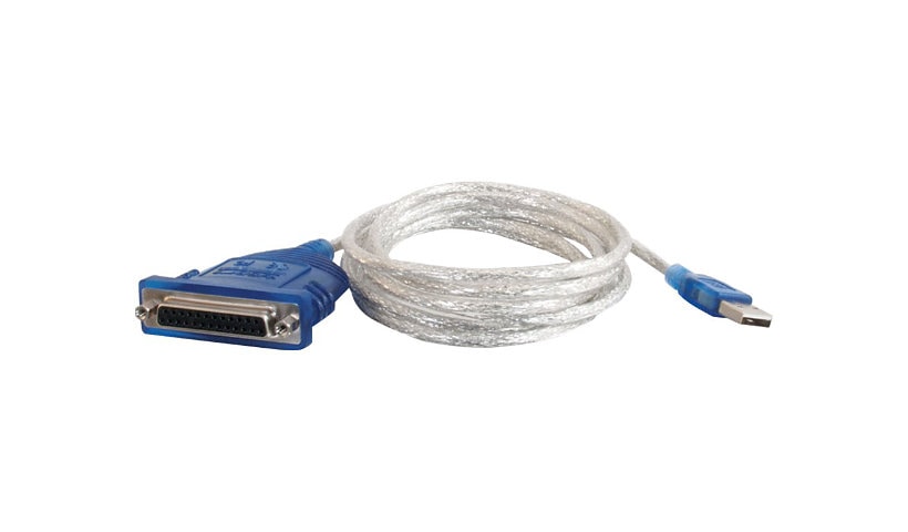 C2G 6ft USB to DB25 Parallel Printer Adapter Cable
