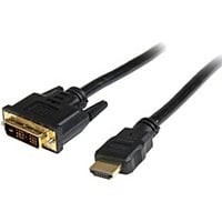 StarTech.com 15 ft HDMI to DVI-D Cable - M/M - DVI to HDMI Adapter Cable