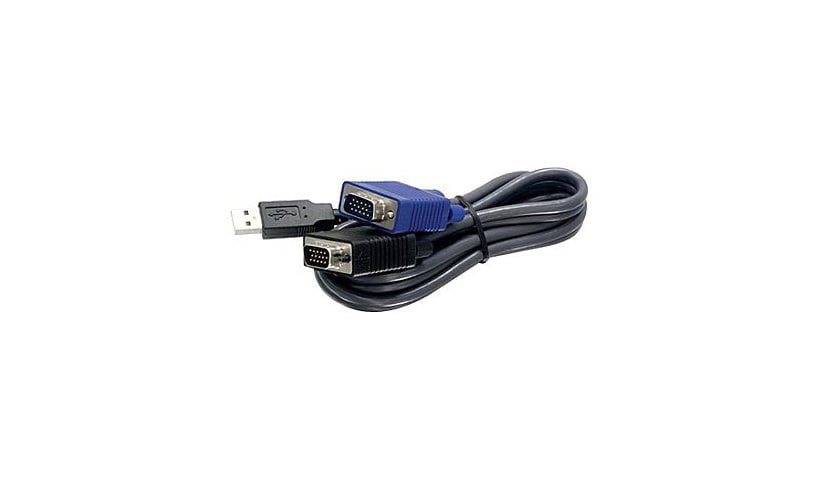 TRENDnet TK CU06 - keyboard / video / mouse (KVM) cable - 1.8 m