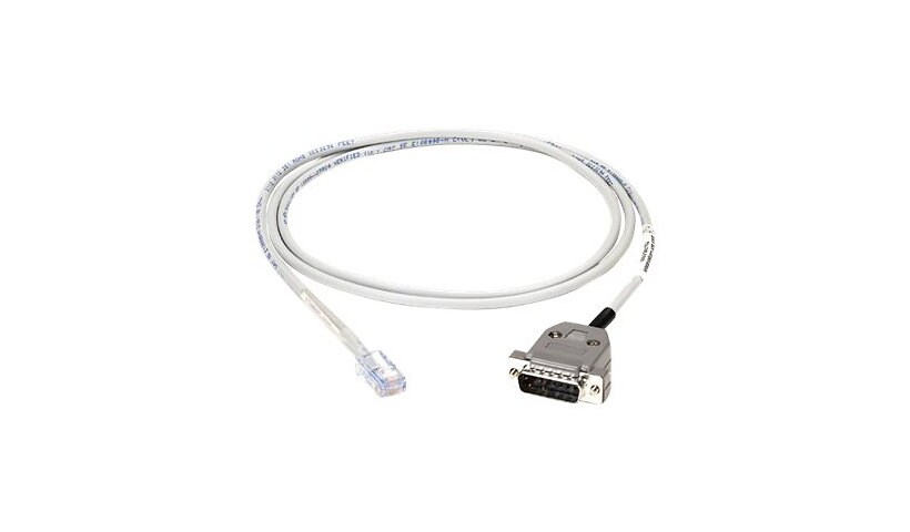 Black Box T1 cable - 25 ft - gray