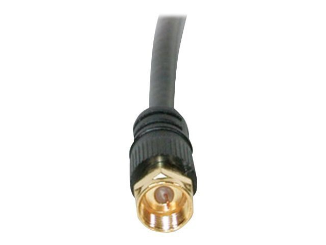 C2G Value Series 25ft Value Series F-Type RG59 Composite Audio/Video Cable - RF cable - 25 ft