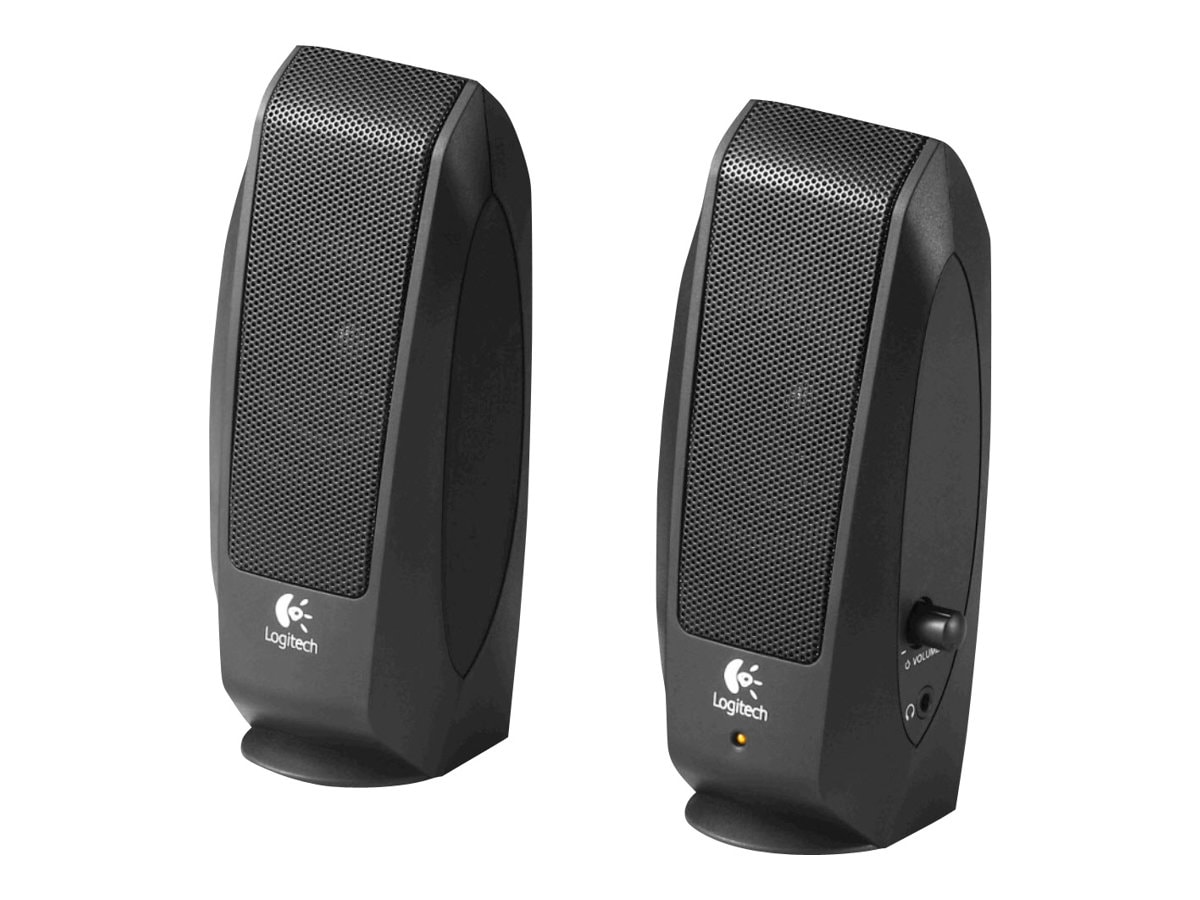 format Ikke nok Forbindelse Logitech S-120 - speakers - for PC - 980-000012 - Computer Speakers -  CDW.com