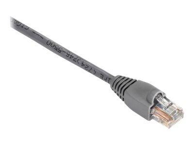 Black Box 6ft Cat5 CAT5e 350mhz Gray UTP PVC Snagless Patch Cable 6'