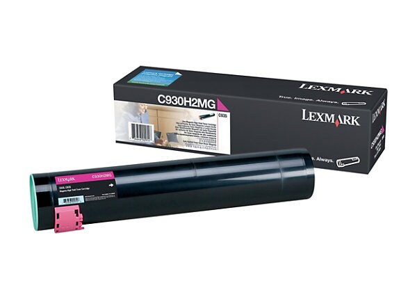 LEXMARK C935 HI YLD MAGENTA TONER