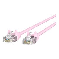 Belkin Cat6 20ft Pink Ethernet Patch Cable, UTP, 24 AWG, Snagless, Molded, RJ45, M/M, 20'