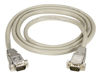 Black Box - serial cable - DB-9 to DB-9 - 100 ft