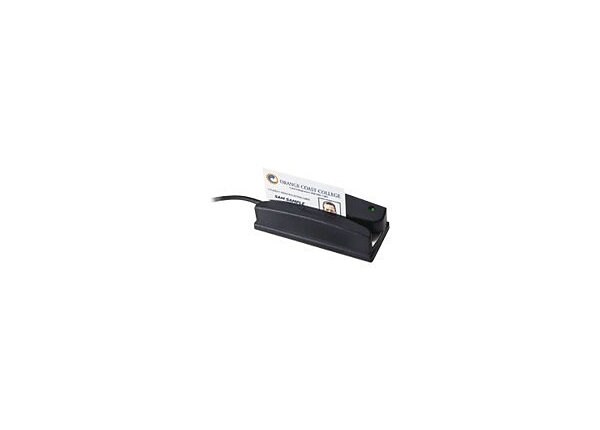 ID TECH Omni 3227 Heavy Duty Slot Reader - barcode / magnetic card reader - USB