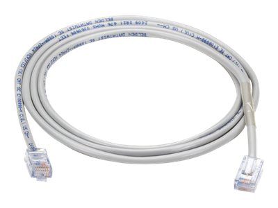 Black Box 10ft T1 Shielded RJ48C Crossover Cable RJ45 M/M 10' Gray PVC