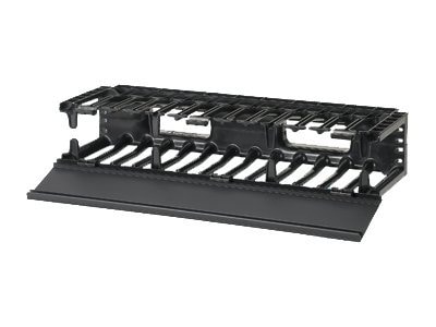 Panduit NetManager High Capacity Horizontal Cable Manager - rack cable management panel (horizontal) - 2U - 19"