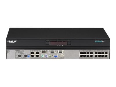 Black Box KVM Switch (1) Local Console-Port + (4) Users (16) Servers CATX