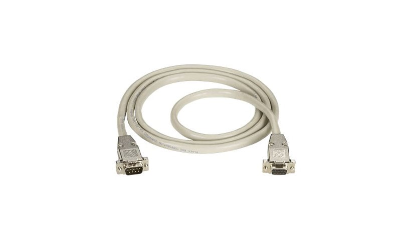 Black Box - serial extension cable - DB-9 to DB-9 - 100 ft