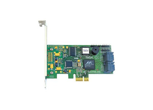 HighPoint RocketRAID 2300 - storage controller (RAID) - SATA 3Gb/s - PCIe x1