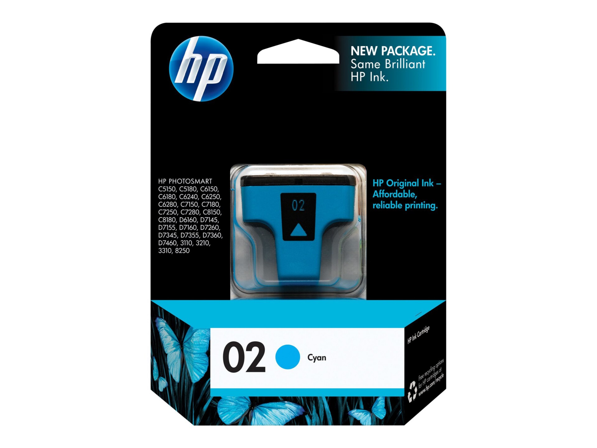 HP 2 (C8771WN) Cyan Original Ink Cartridge