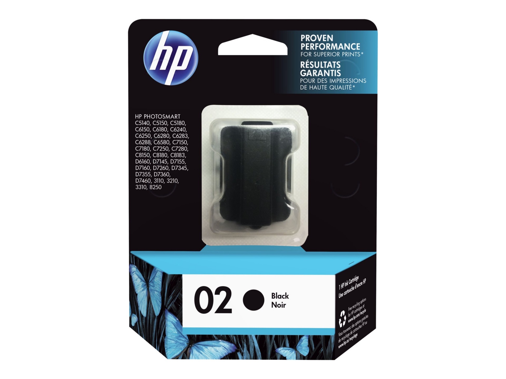 HP 2 (C8721WN) Black Original Ink Cartridge