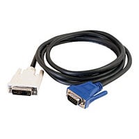 C2G 6.6ft DVI to VGA Video Adapter Cable - DVI-A to HD15 VGA - M/M - câble d'écran - 2 m