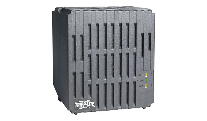 Tripp Lite 1000W Line Conditioner w/ AVR / Surge Protection 230V 4A 50/60Hz C13 2x5-15R Power Conditioner - line