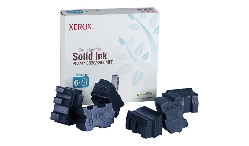 Xerox Phaser 8860MFP - 6-pack - cyan - solid inks