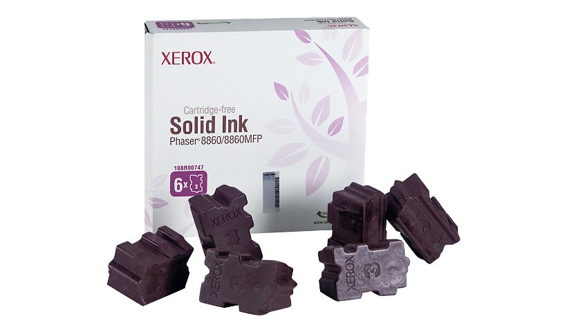 Xerox Phaser 8860MFP - 6-pack - magenta - solid inks