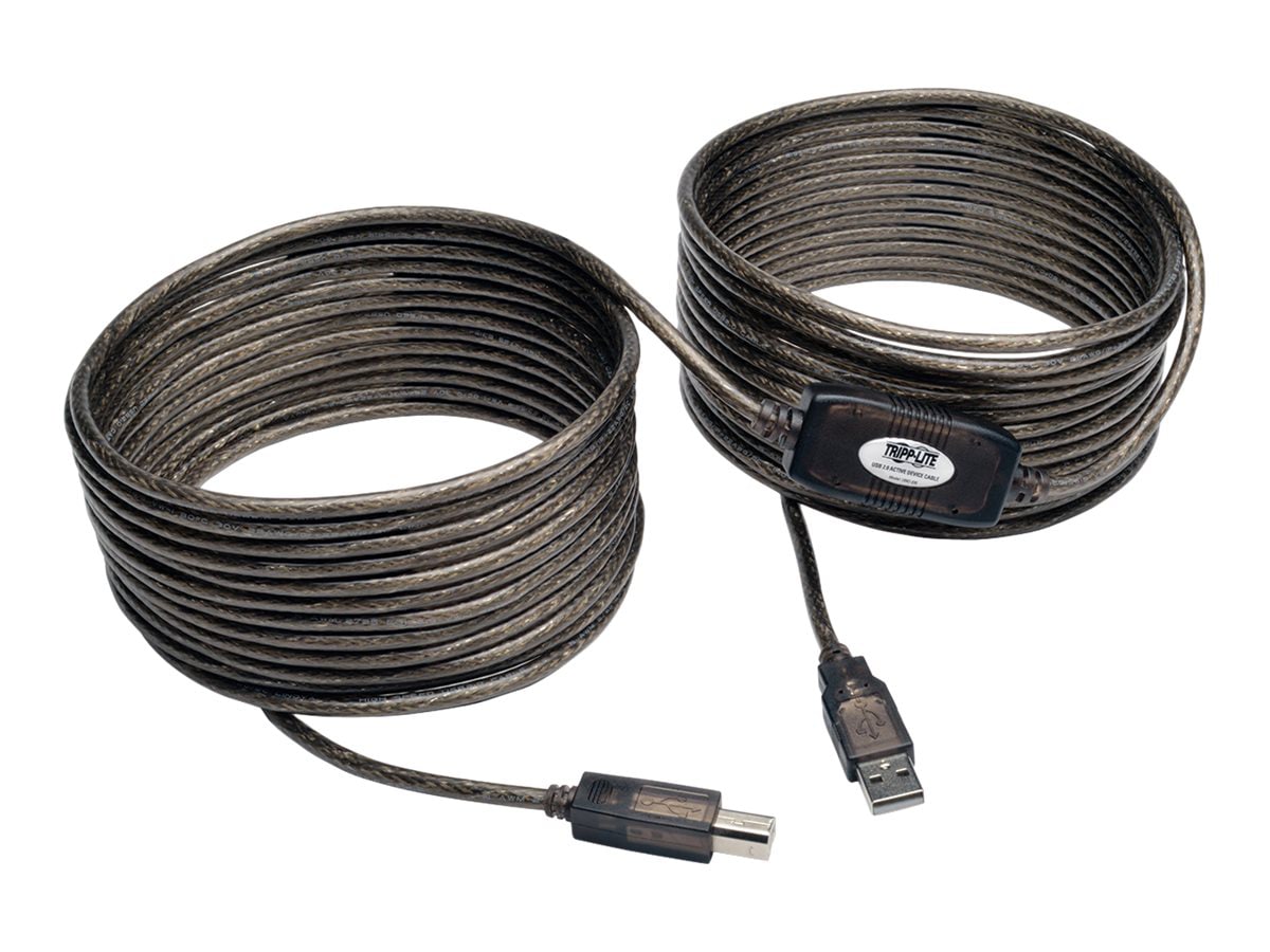 Tripp Lite 36ft USB 2.0 Hi-Speed A/B Active Repeater Cable Male/Male 36'