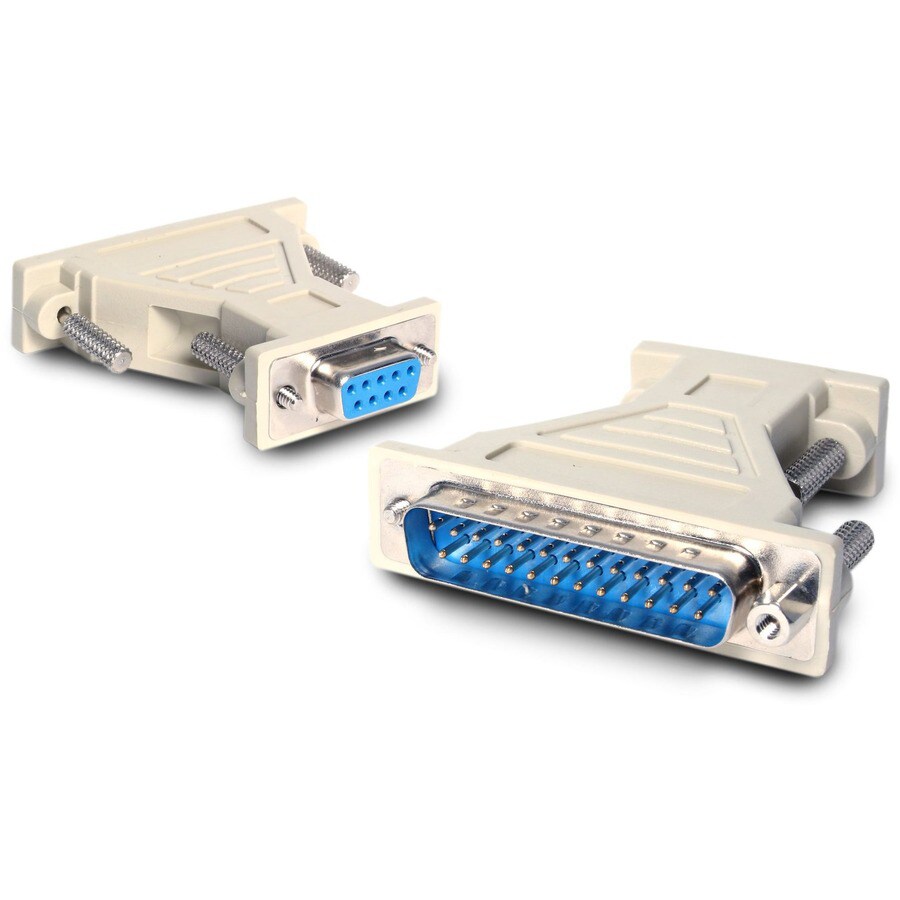 StarTech.com DB9 to DB25 Serial Cable Adapter - F/M - Serial Adapter