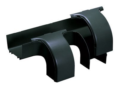 Panduit FiberRunner 6x4 Dual Downspout - cable raceway dual downspout