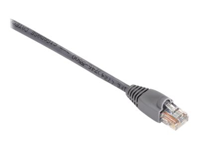 Black Box GigaTrue 550 - patch cable - 50 ft - gray