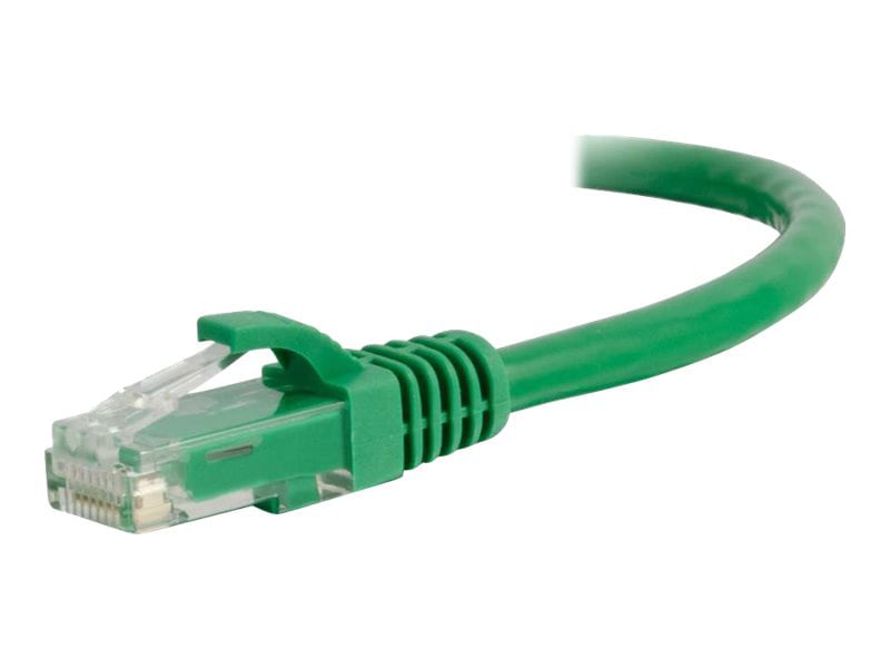 C2G 1ft Cat6 Snagless Unshielded (UTP) Ethernet Network Patch Cable - Green - cordon de raccordement - 31 cm - vert