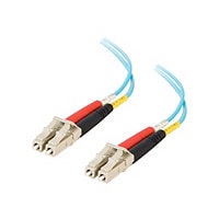 C2G 5m LC-LC 10Gb 50/125 Duplex Multimode OM3 Fiber Cable - Aqua - 16ft - patch cable - 5 m - aqua